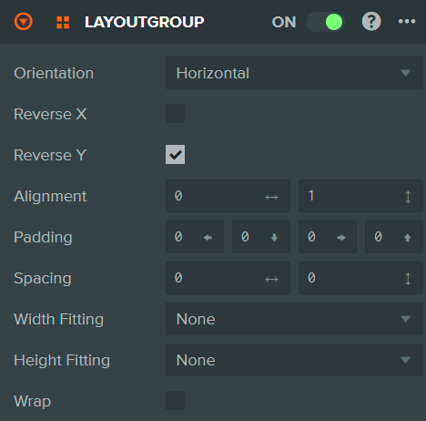 LayoutGroup Component
