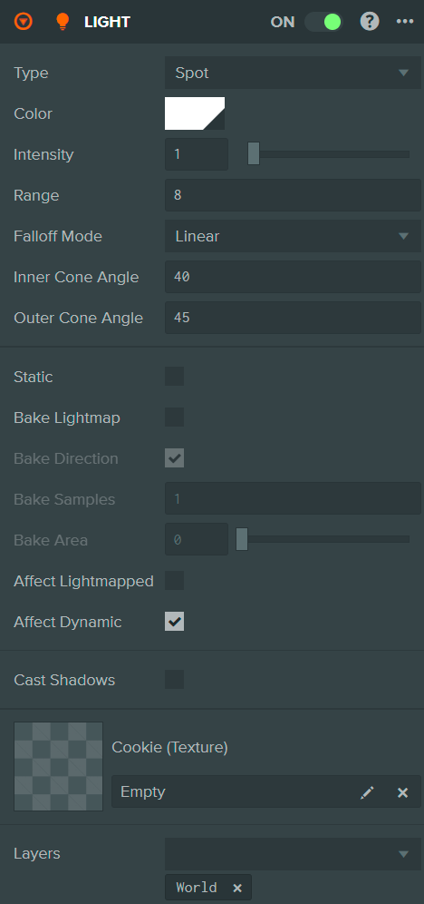 Light Component (Spot)