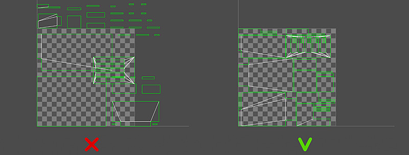 Lightmapping Tips: Non-overlapping UV