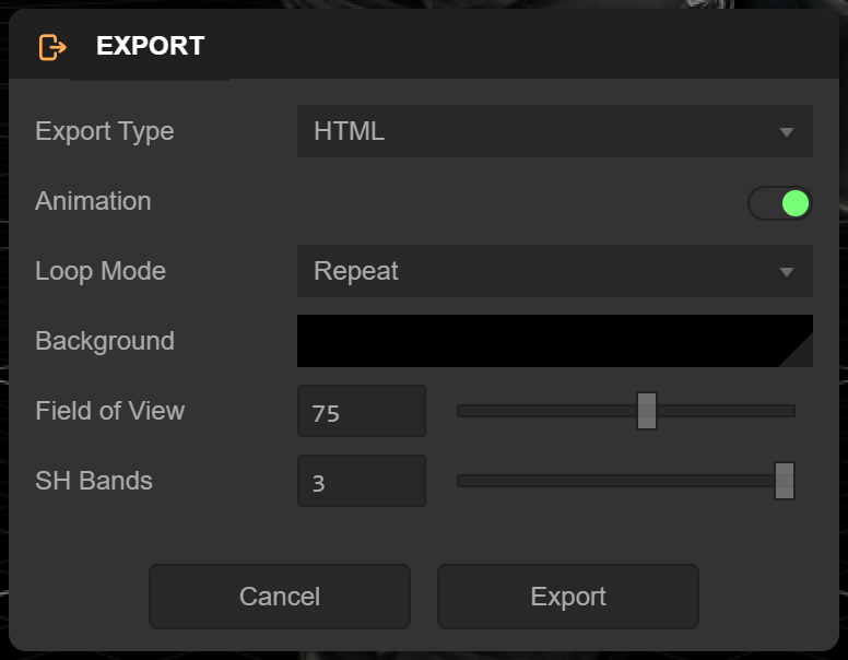 Viewer Export