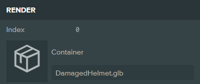Render Asset Inspector - Render
