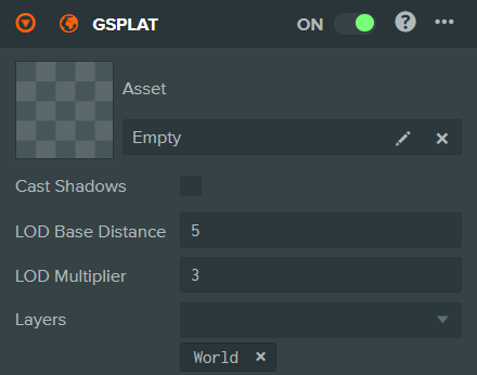 GSplat Component